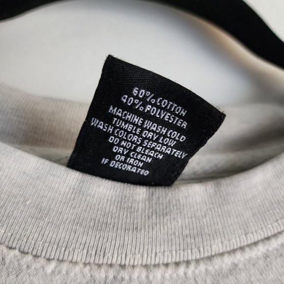 Outfitter Trading Lake Tahoe California Mens Small Long Sleeve Gray Sweatshirt - Picture 8 of 12